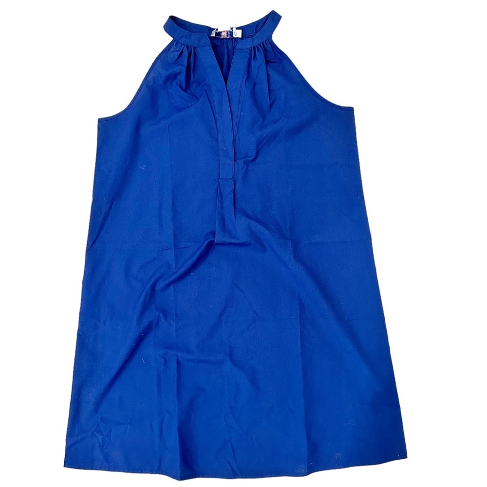 Vineyard Vines Blue Halter Sleeveless Tunic Sleeveless Dress Size Small